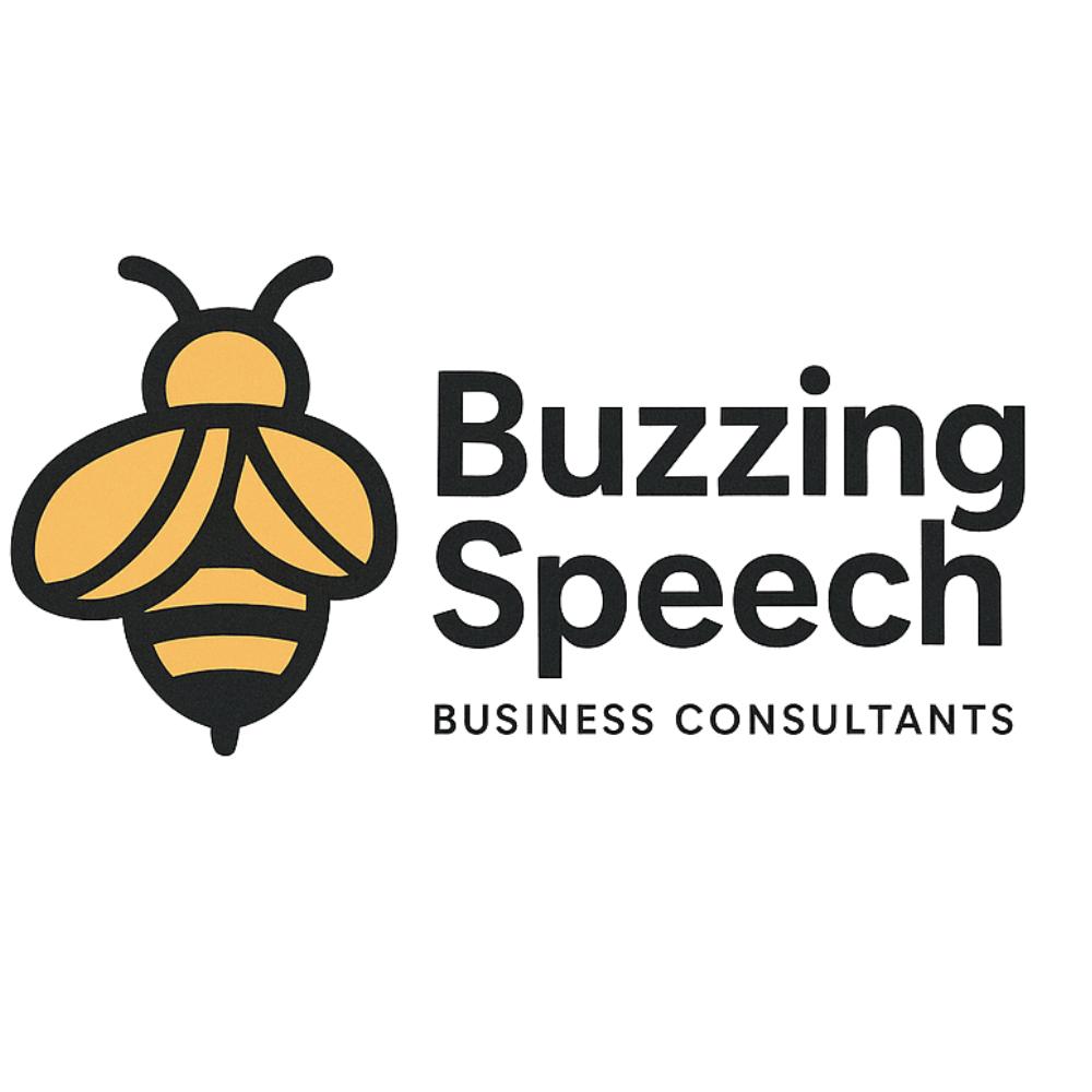 Buzzing Speech Logo